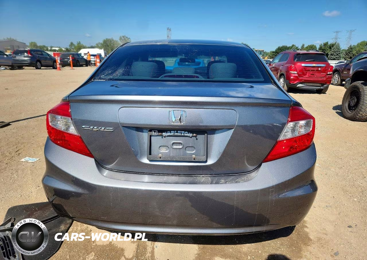 2012 Honda Civic Lx VIN:19XFB2F55CE003541 - 6