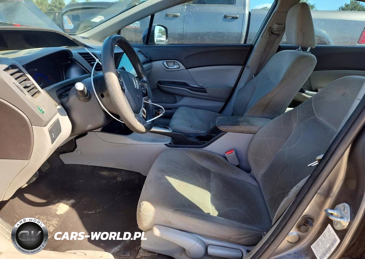 2012 Honda Civic Lx VIN:19XFB2F55CE003541 - 7
