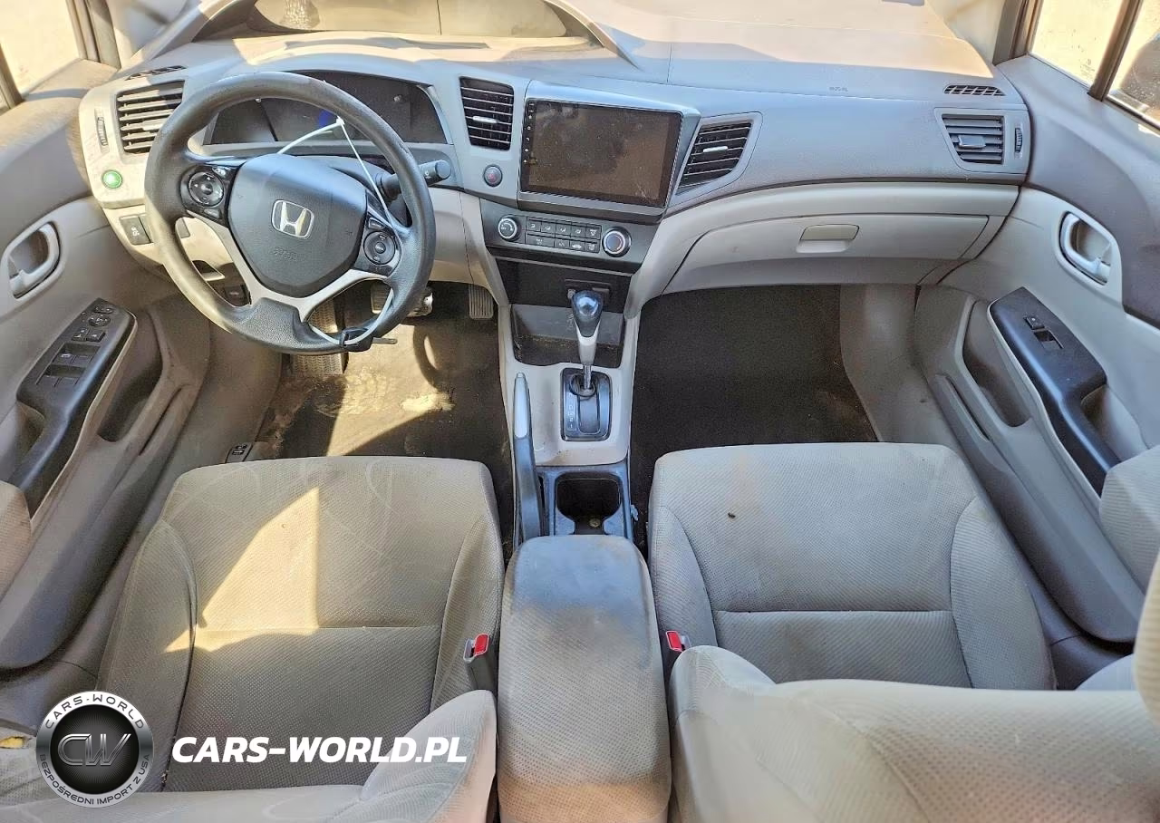 2012 Honda Civic Lx VIN:19XFB2F55CE003541 - 8
