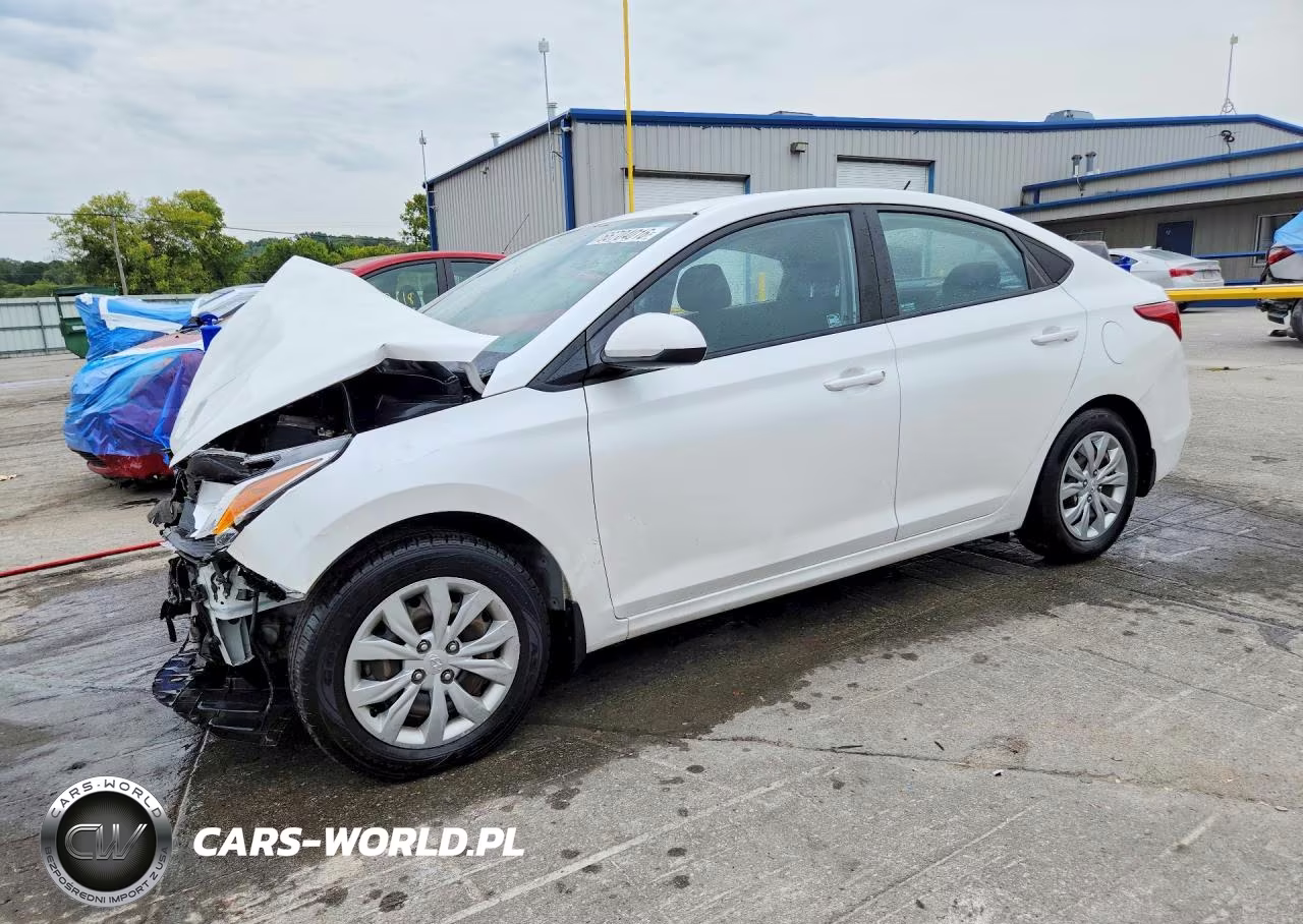 2020 Hyundai Accent Se VIN:3KPC24A62LE120024 - 1
