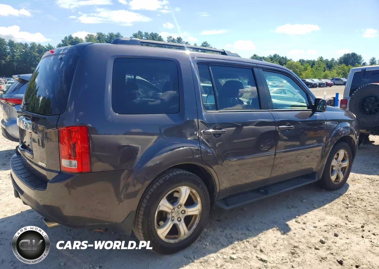 2013 Honda Pilot Exl VIN:5FNYF4H6XDB061820 - 3