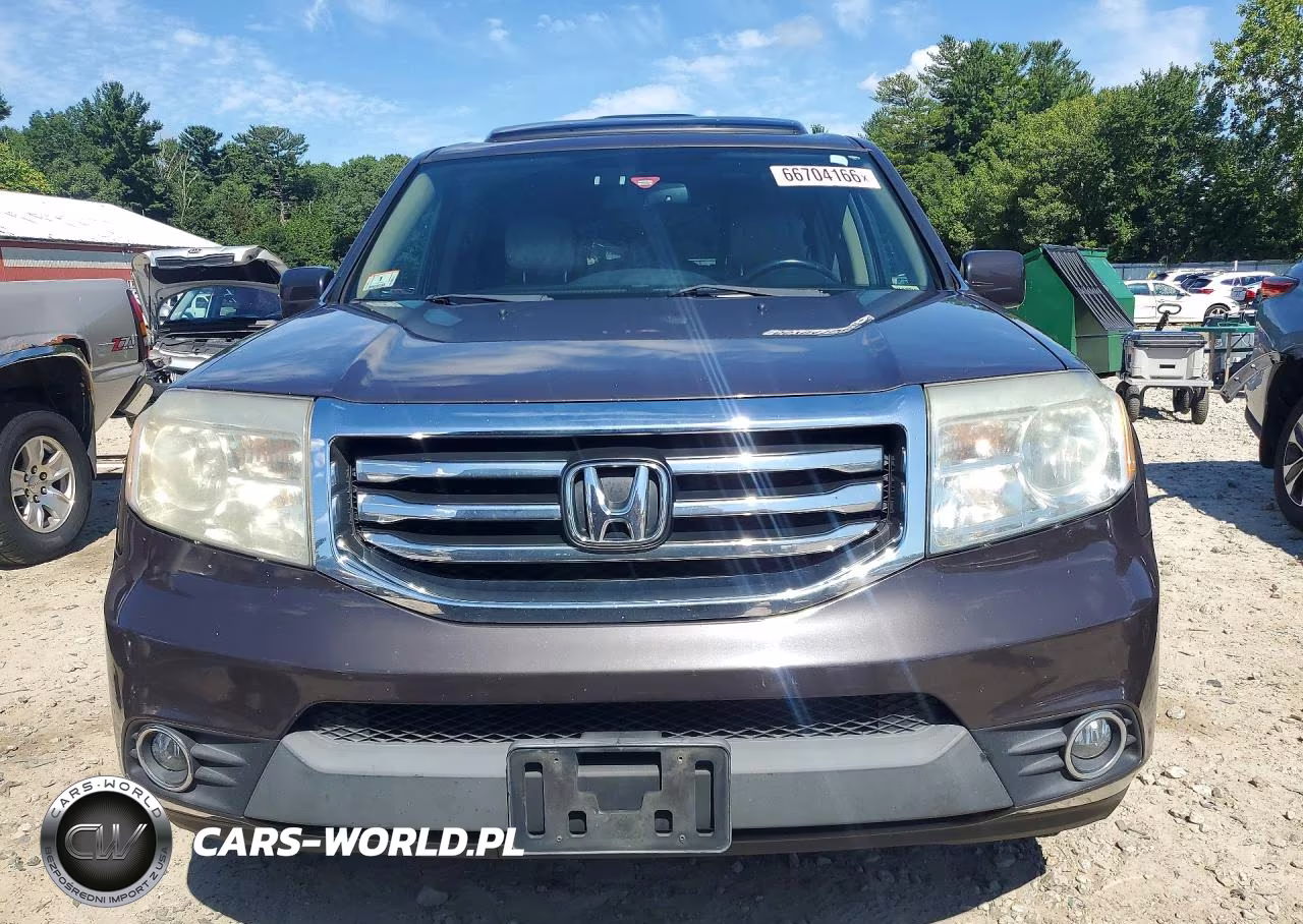 2013 Honda Pilot Exl VIN:5FNYF4H6XDB061820 - 5