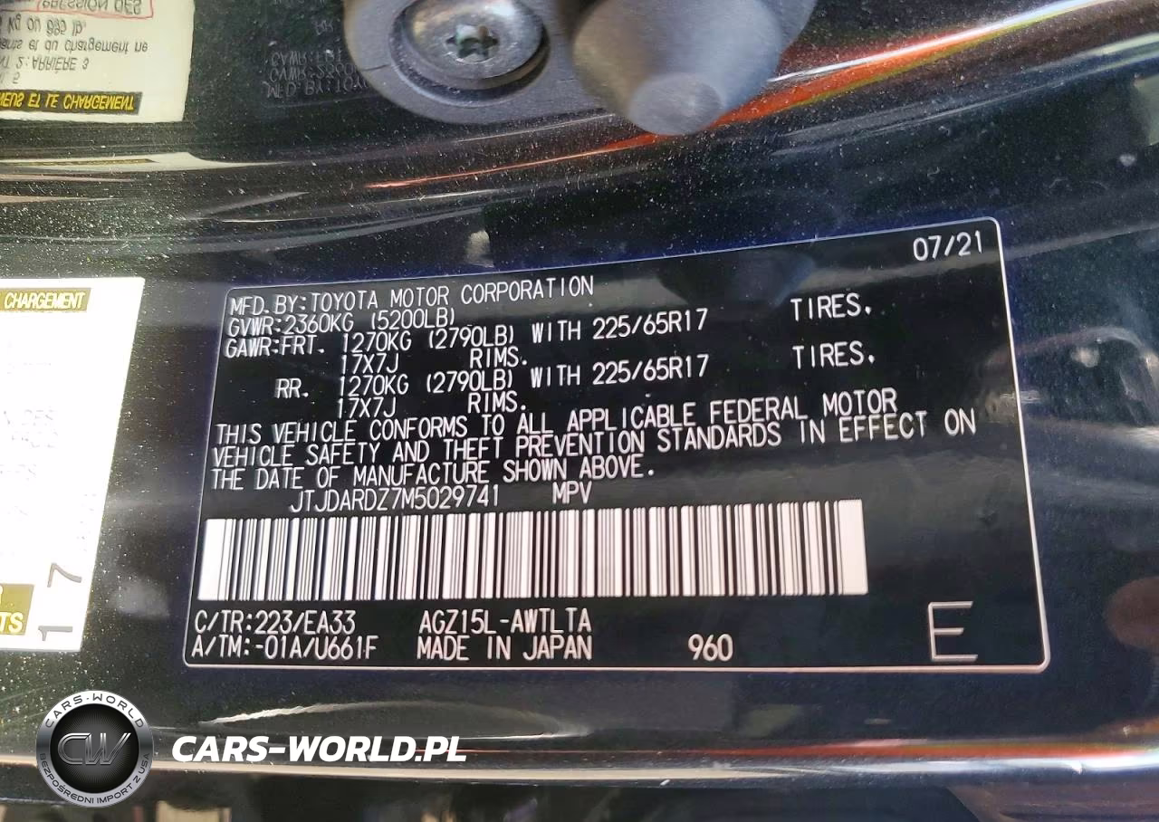 2021 Lexus Nx 300 Base VIN:JTJDARDZ7M5029741 - 13