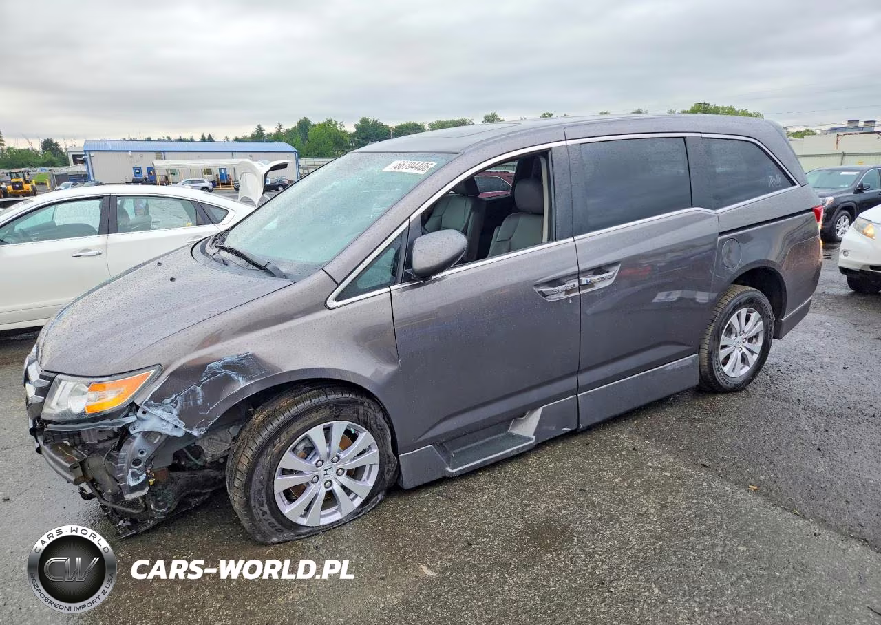 2016 Honda Odyssey Exl VIN:5FNRL5H66GB033102 - 1