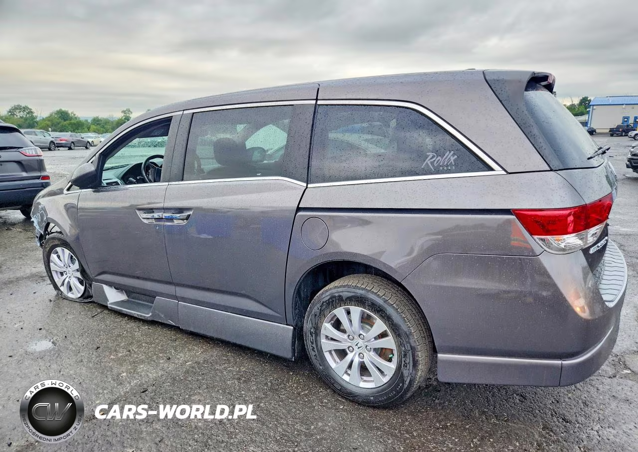 2016 Honda Odyssey Exl VIN:5FNRL5H66GB033102 - 2