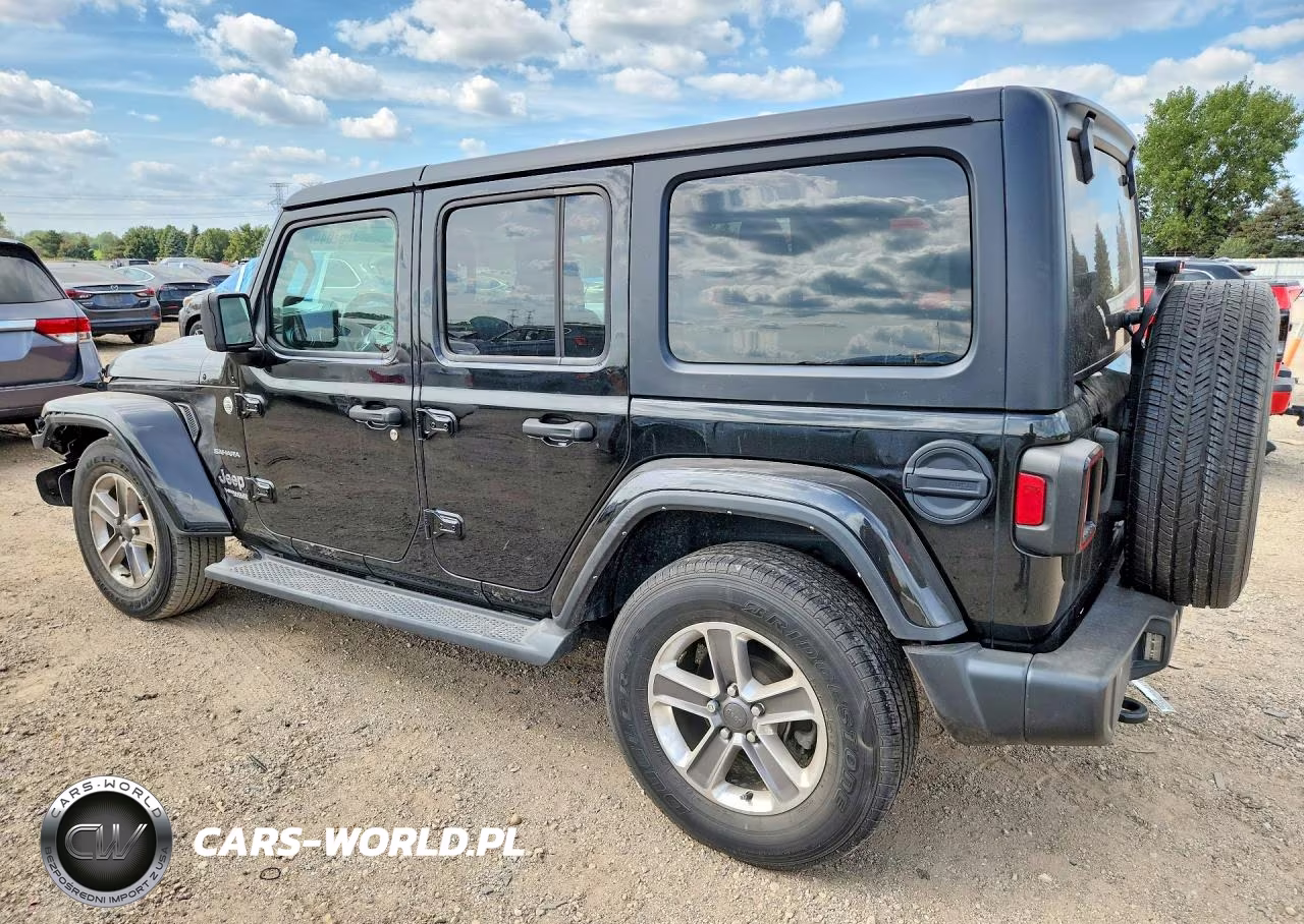 2021 Jeep Wrangler Unlimited Sahara VIN:1C4HJXEN6MW831468 - 2