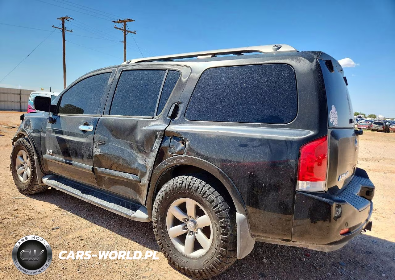 2008 Nissan Armada Se Ffv VIN:5N1BA08D88N633398 - 2