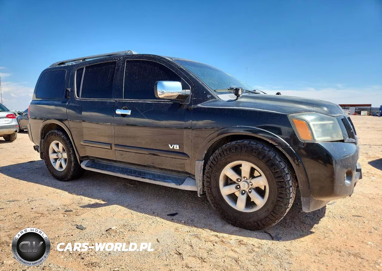 2008 Nissan Armada Se Ffv VIN:5N1BA08D88N633398 - 4