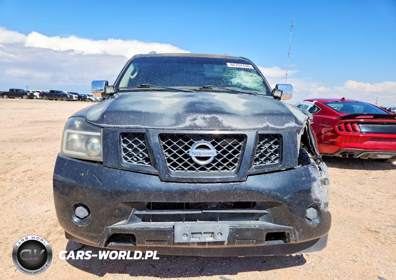 2008 Nissan Armada Se Ffv VIN:5N1BA08D88N633398 - 5