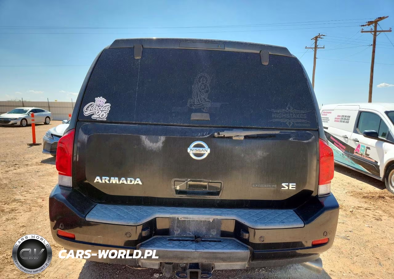 2008 Nissan Armada Se Ffv VIN:5N1BA08D88N633398 - 6