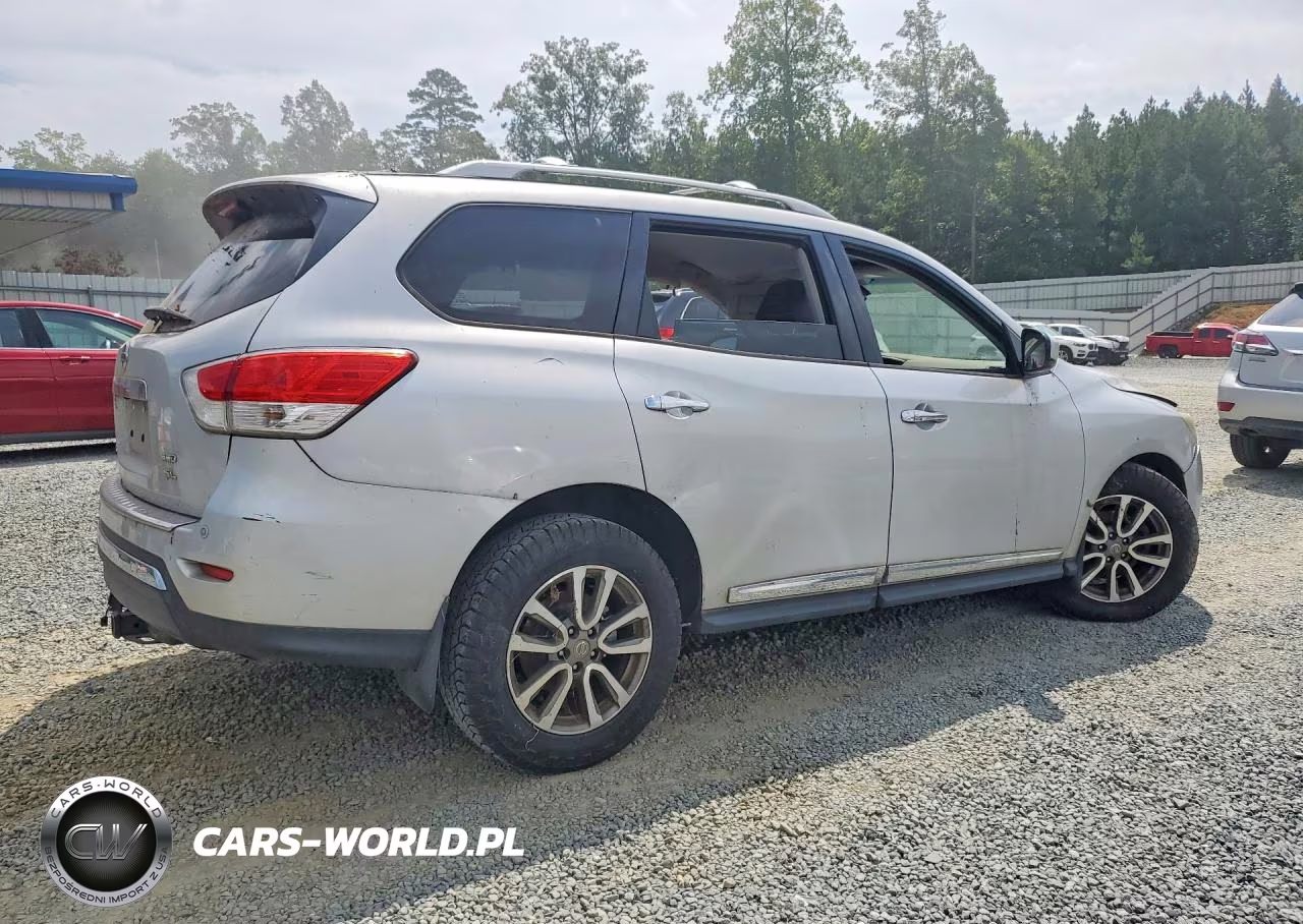 2015 Nissan Pathfinder Sl VIN:5N1AR2MM8FC639524 - 3