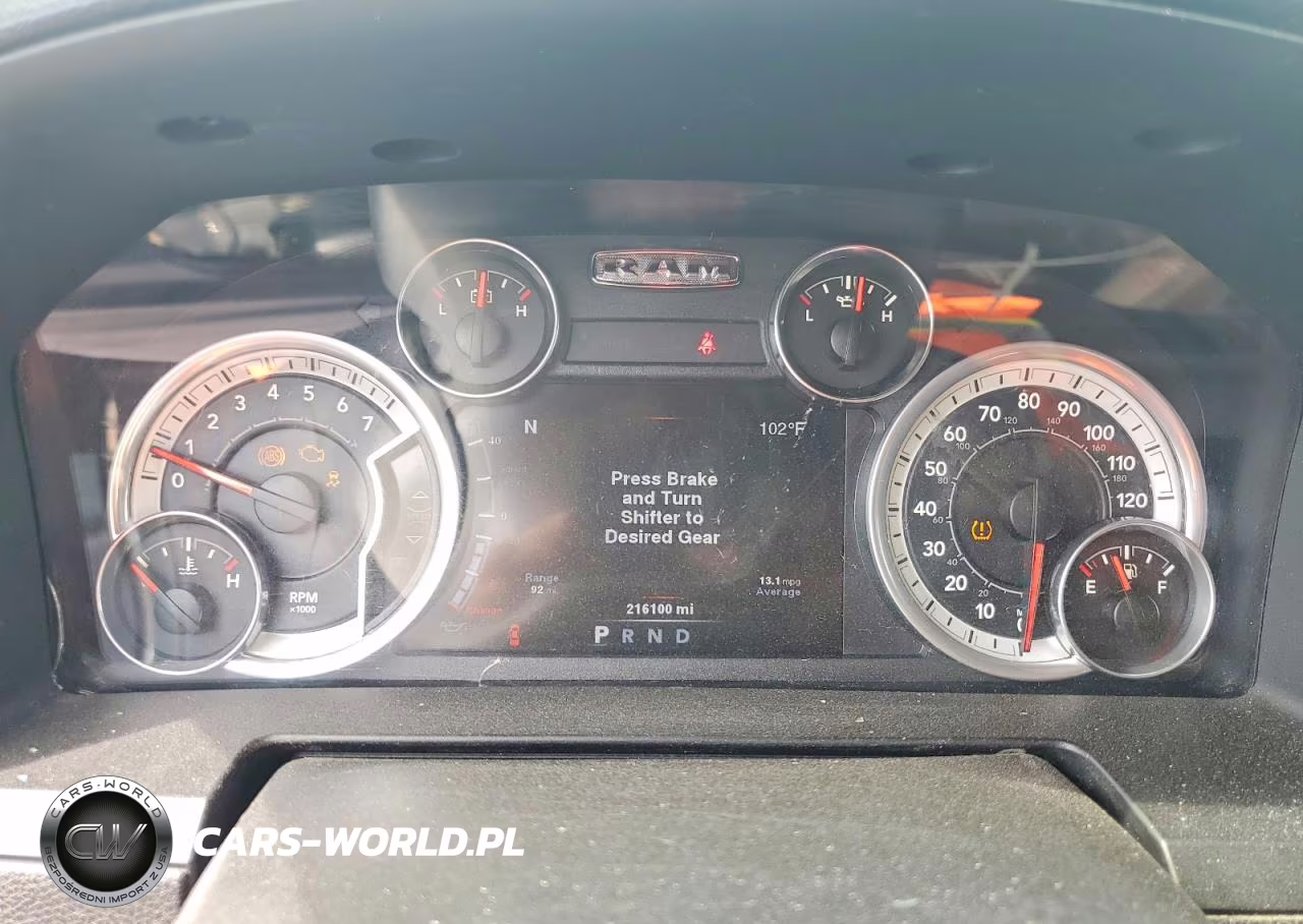 2013 Ram 1500 Sport VIN:1C6RR7MT9DS722868 - 9