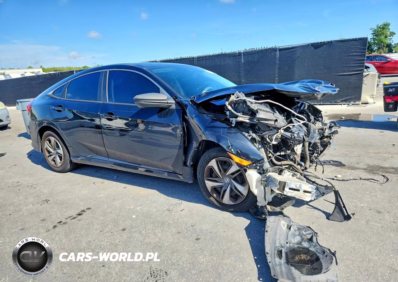 2019 Honda Civic Lx VIN:19XFC2F69KE011808 - 4