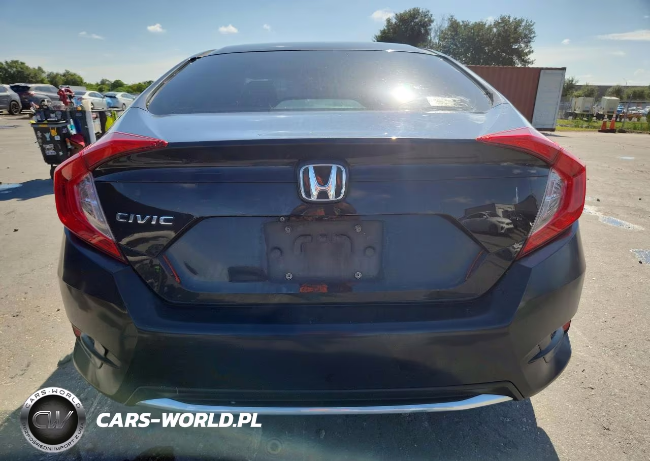 2019 Honda Civic Lx VIN:19XFC2F69KE011808 - 6