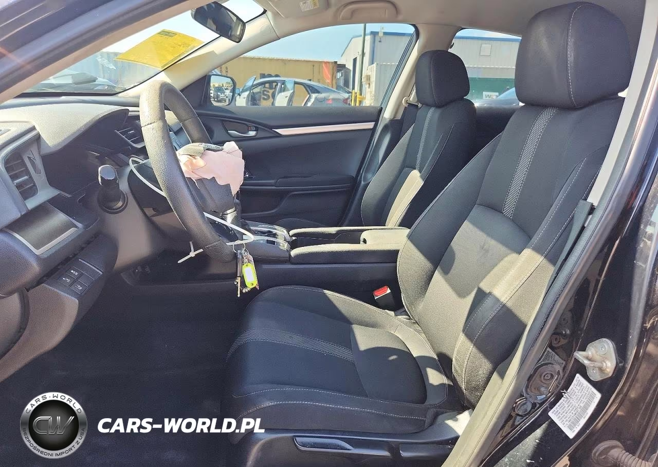 2019 Honda Civic Lx VIN:19XFC2F69KE011808 - 7