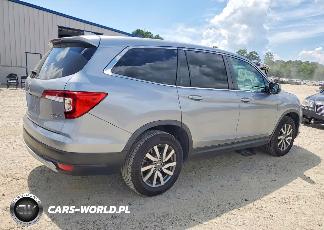 2021 Honda Pilot Exl VIN:5FNYF6H59MB009744 - 3