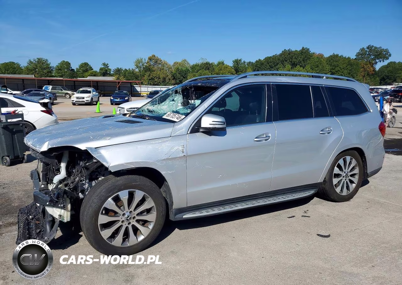 2018 Mercedes-Benz Gls 450 VIN:4JGDF6EE8JB171412 - 1