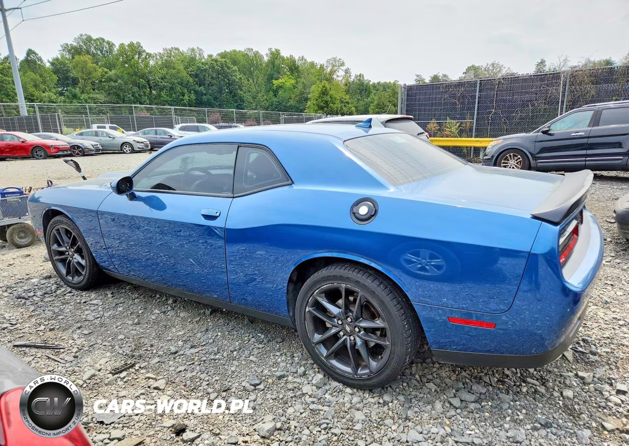 2022 Dodge Challenger Gt VIN:2C3CDZKG7NH168824 - 2