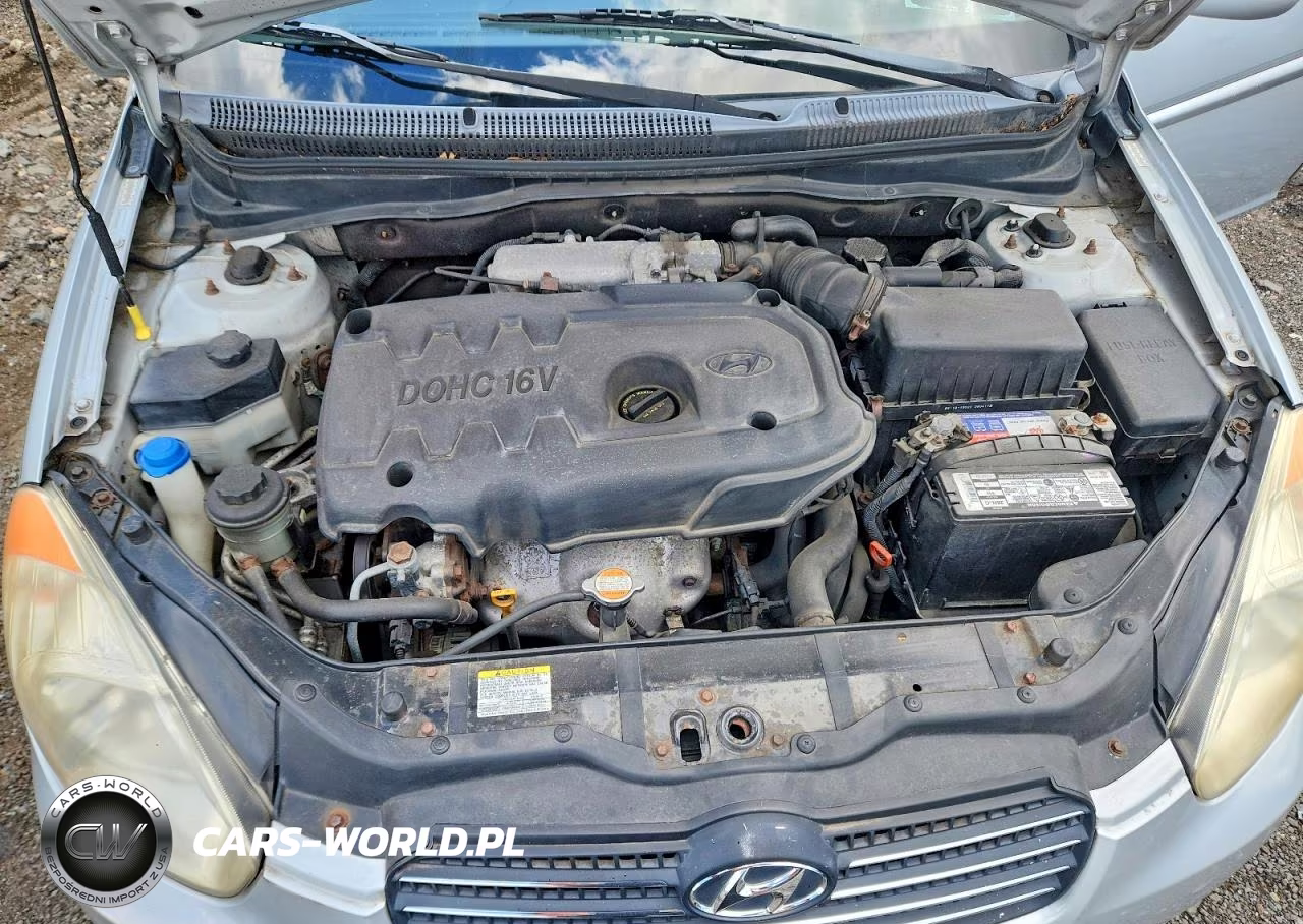 2008 Hyundai Accent Gls VIN:KMHCN46C18U259183 - 11