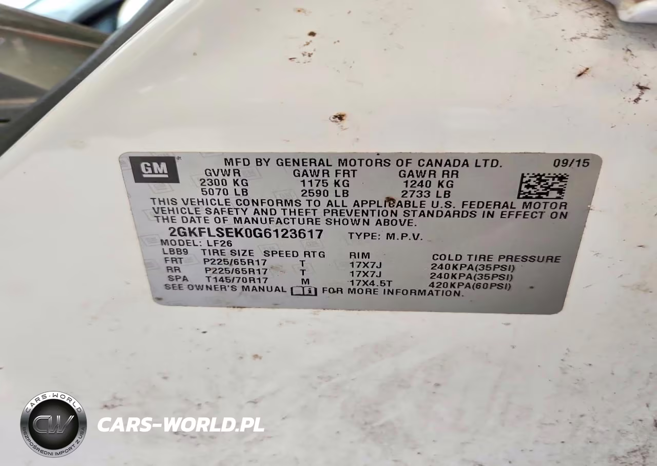 2016 GMC Terrain Sle VIN:2GKFLSEK0G6123617 - 13