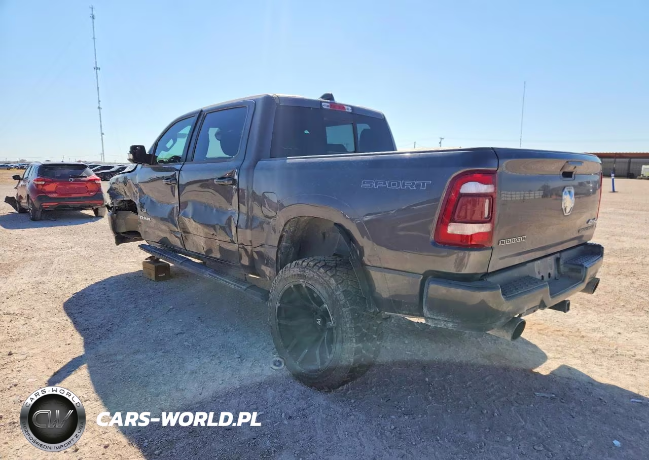 2021 Ram 1500 Big Horn-Lone Star VIN:1C6SRFFT3MN735803 - 2