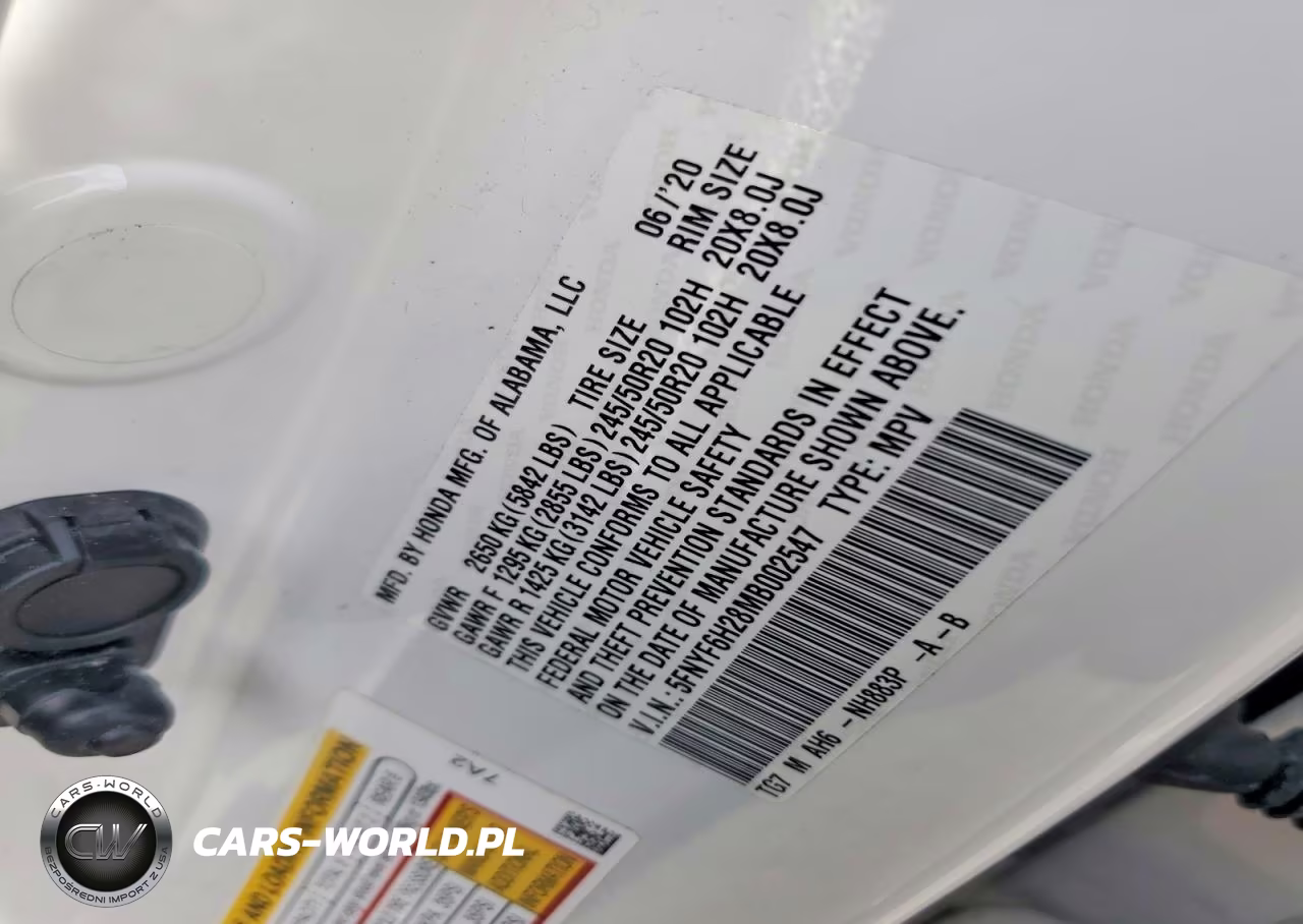 2021 Honda Pilot Se VIN:5FNYF6H28MB002547 - 13