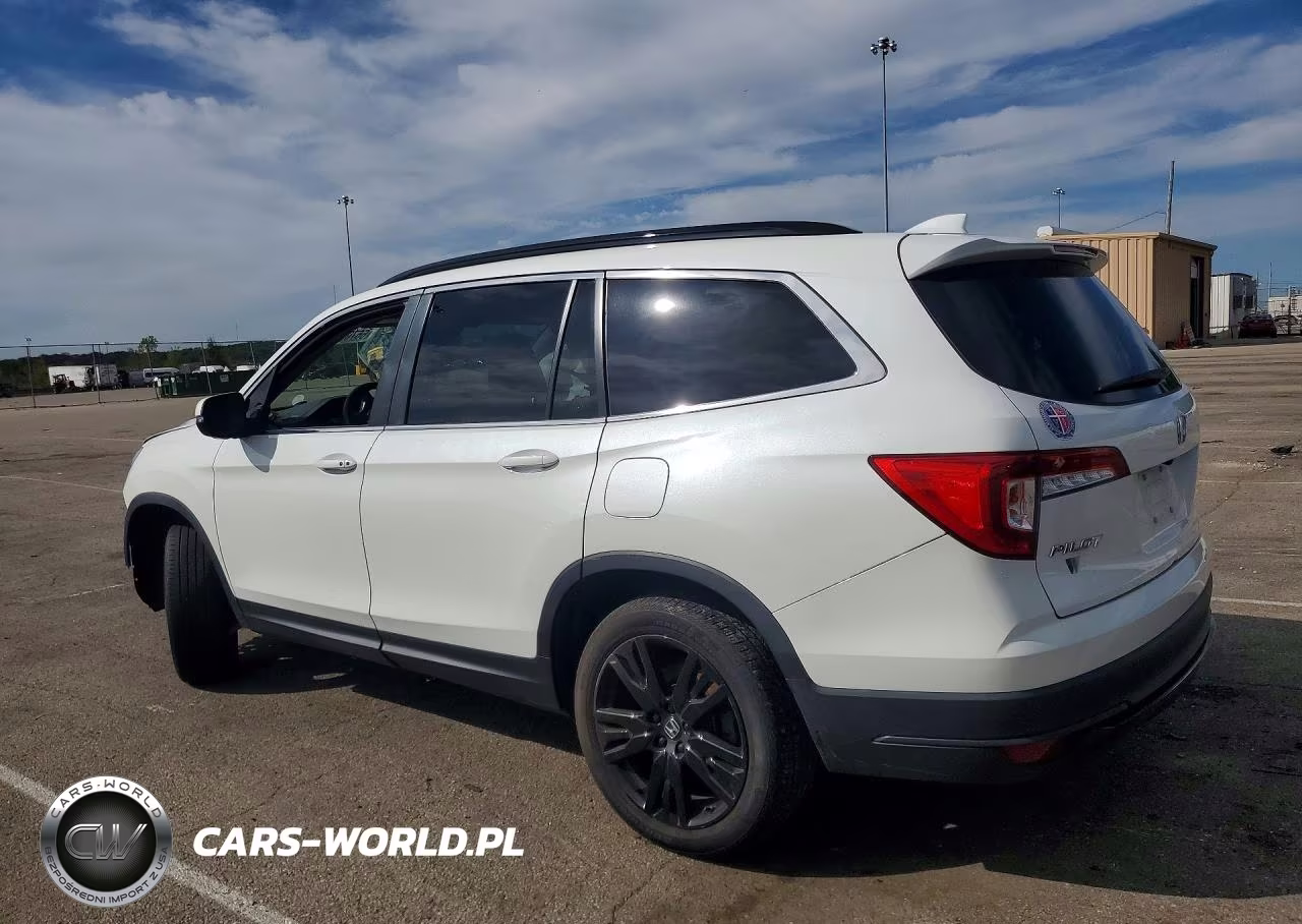 2021 Honda Pilot Se VIN:5FNYF6H28MB002547 - 2