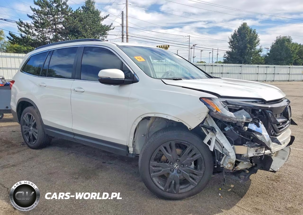2021 Honda Pilot Se VIN:5FNYF6H28MB002547 - 4