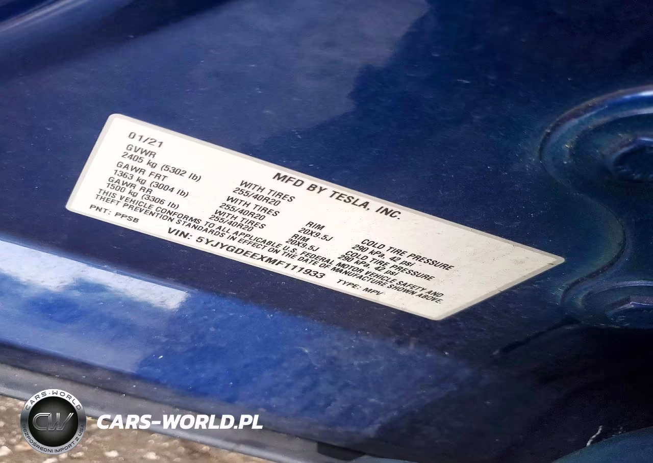 2021 Tesla Model Y VIN:5YJYGDEEXMF111933 - 12