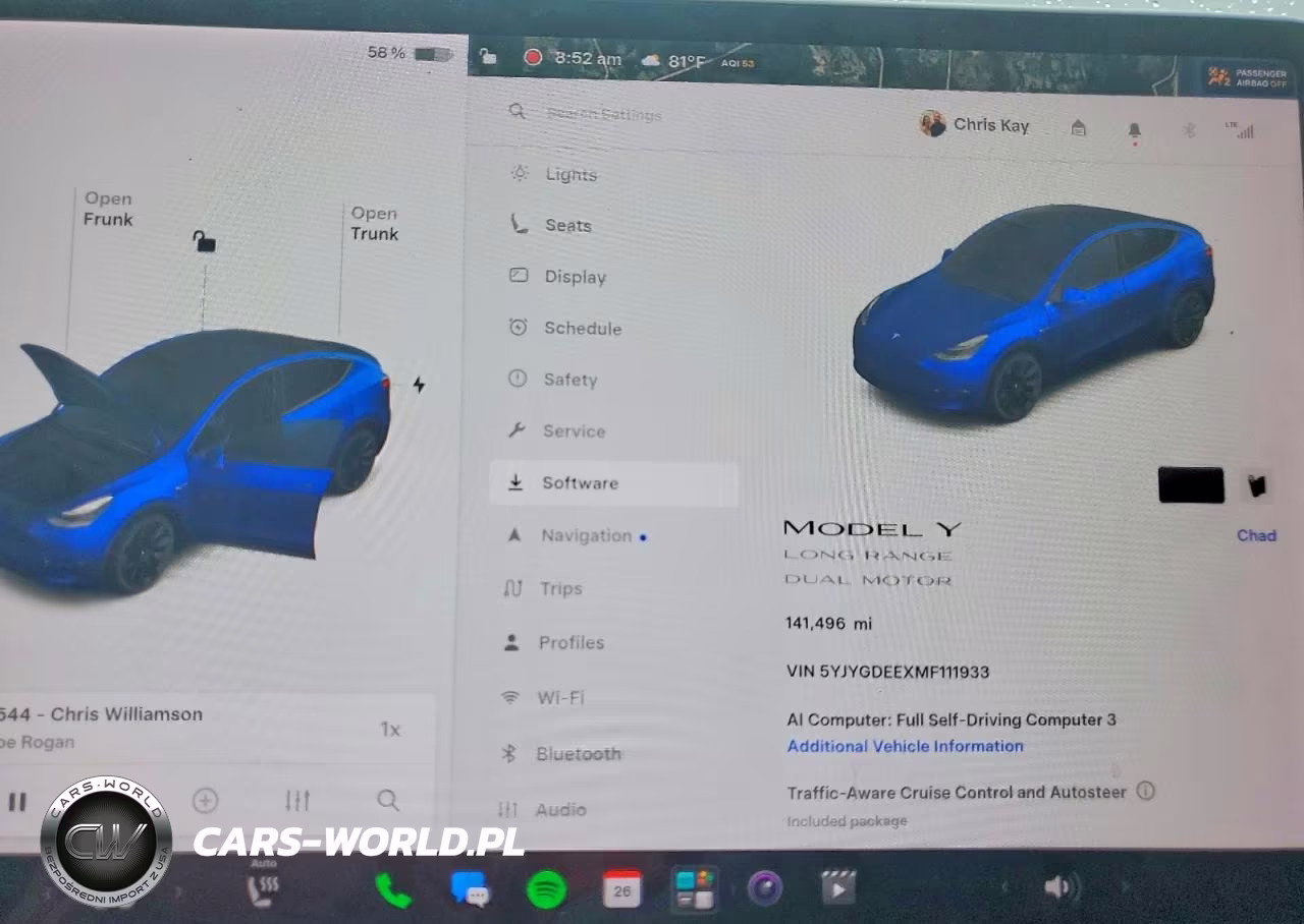 2021 Tesla Model Y VIN:5YJYGDEEXMF111933 - 9
