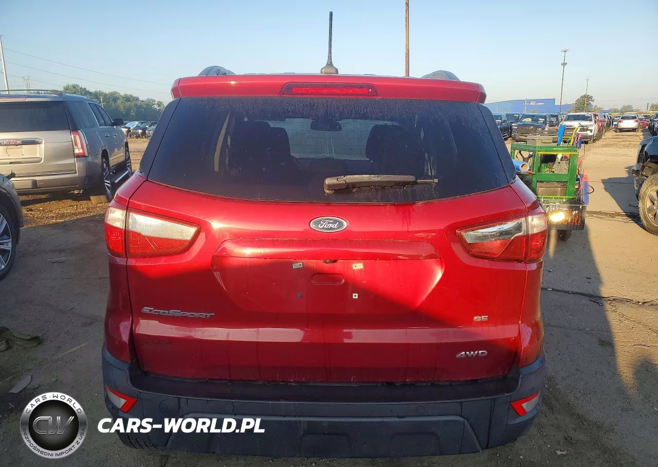 2018 Ford Ecosport Se VIN:MAJ6P1UL3JC240665 - 6