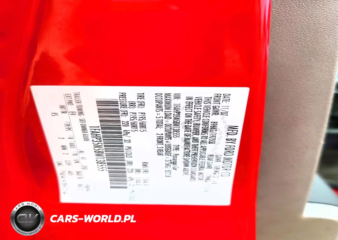 2008 Ford Focus Se VIN:1FAHP35N58W138555 - 13