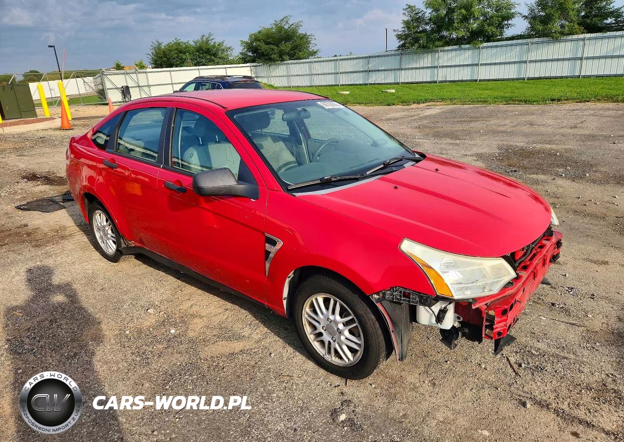 2008 Ford Focus Se VIN:1FAHP35N58W138555 - 4