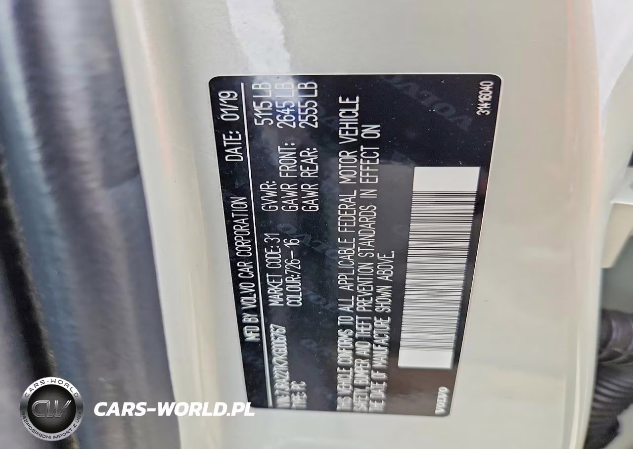 2019 Volvo S60 T6 Momentum VIN:7JRA22TK7KG006767 - 12