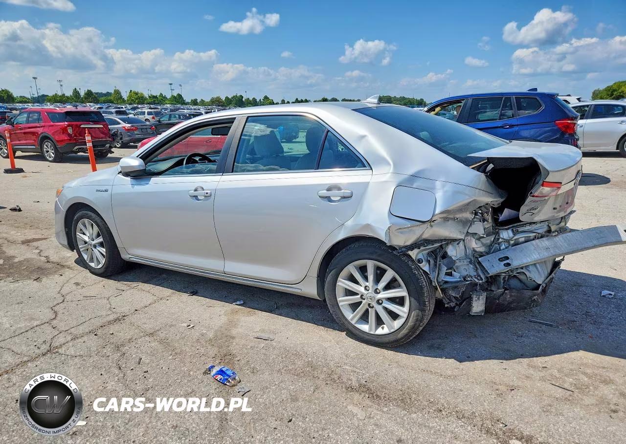 2012 Toyota Camry Hybrid Xle VIN:4T1BD1FK6CU037087 - 2