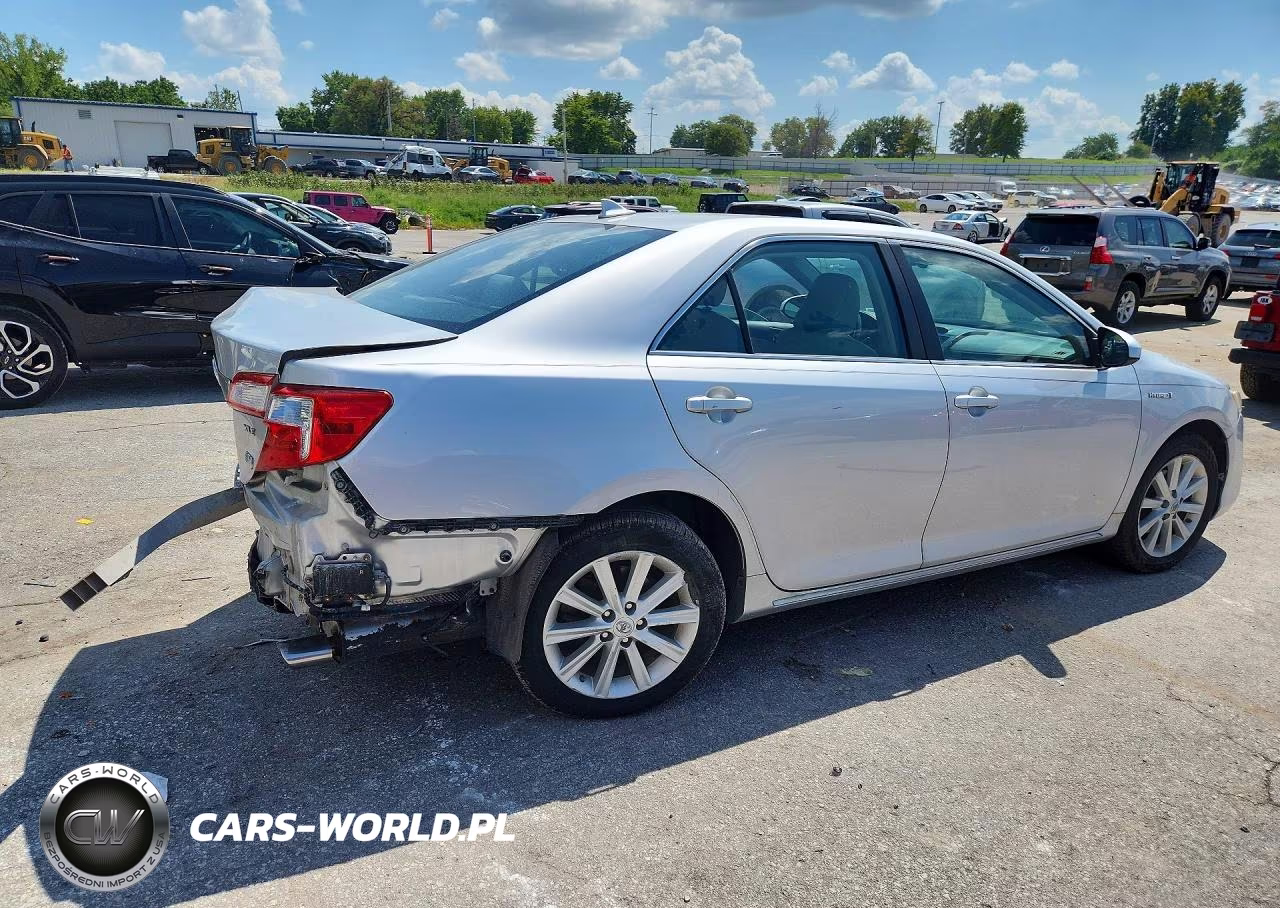 2012 Toyota Camry Hybrid Xle VIN:4T1BD1FK6CU037087 - 3