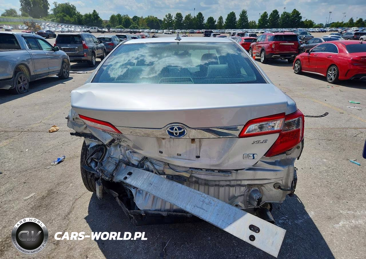 2012 Toyota Camry Hybrid Xle VIN:4T1BD1FK6CU037087 - 6
