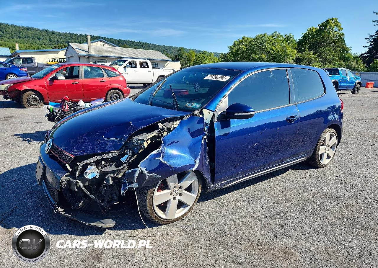 2011 Volkswagen Gti VIN:WVWED7AJ2BW112860 - 1