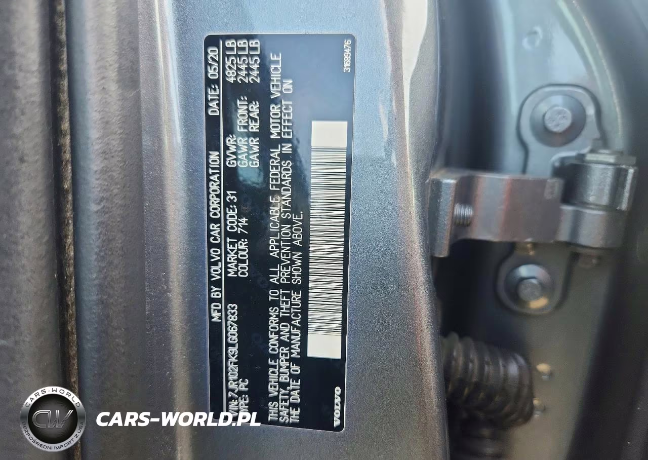 2020 Volvo S60 T5 Momentum VIN:7JR102FK9LG067833 - 12