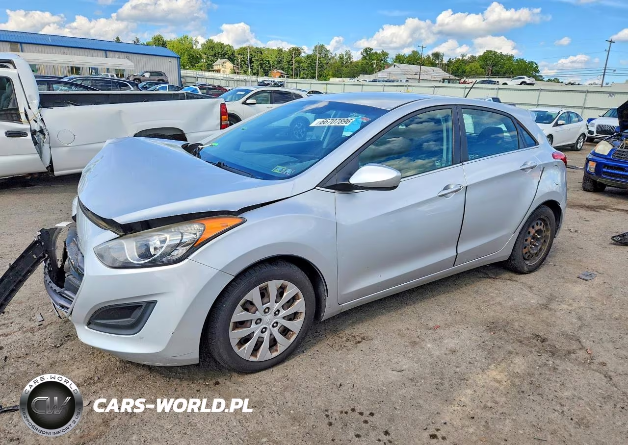 2016 Hyundai Elantra Gt Base VIN:KMHD35LH7GU281025 - 1
