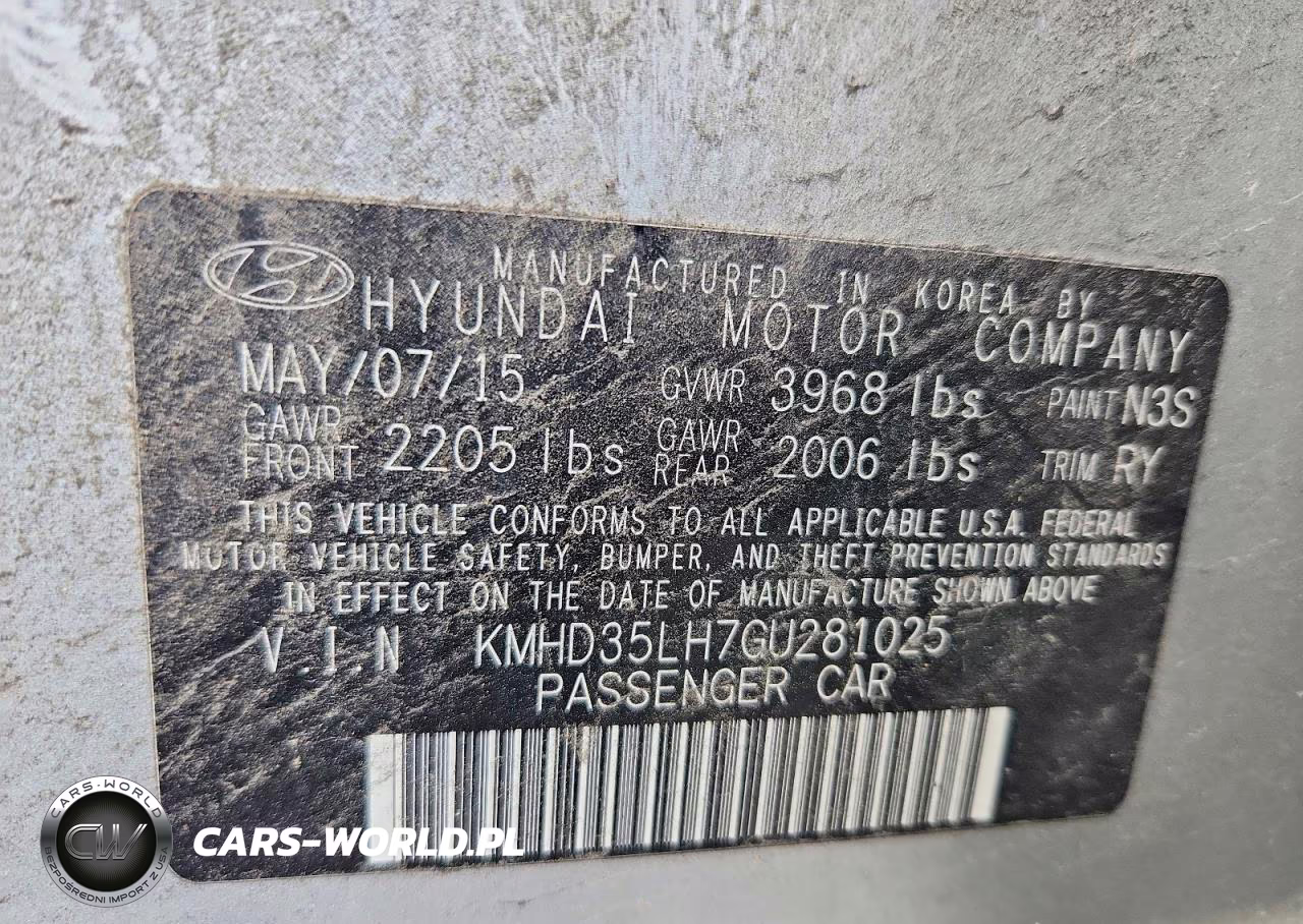 2016 Hyundai Elantra Gt Base VIN:KMHD35LH7GU281025 - 13