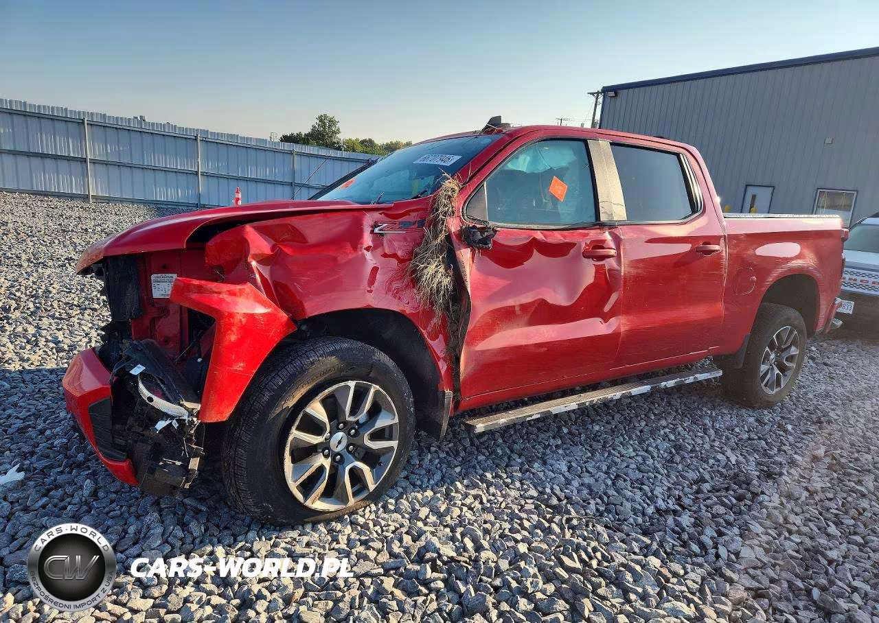 2020 Chevrolet Silverado K1500 Rst VIN:3GCUYEED1LG295581 - 1