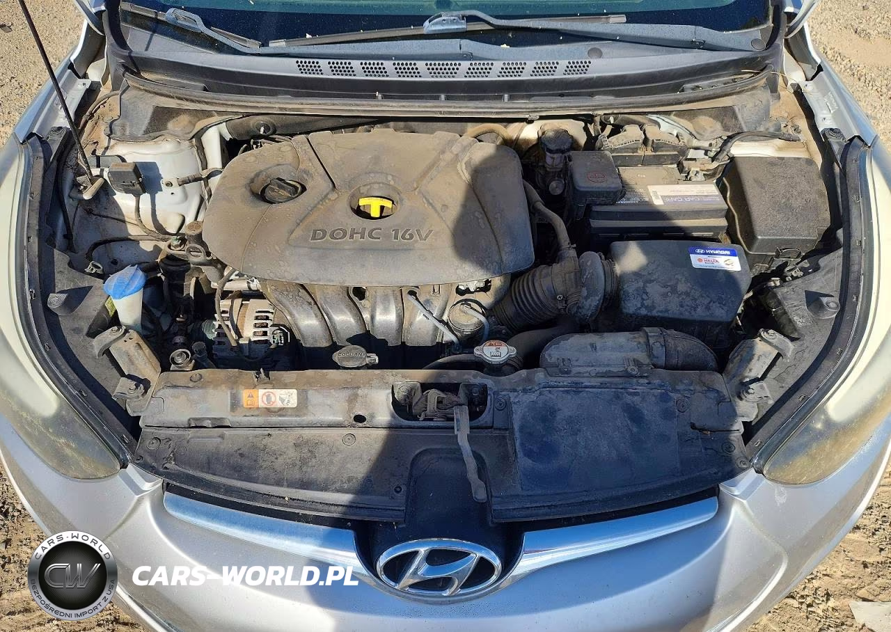 2014 Hyundai Elantra Se VIN:KMHDH4AE0EU191524 - 11