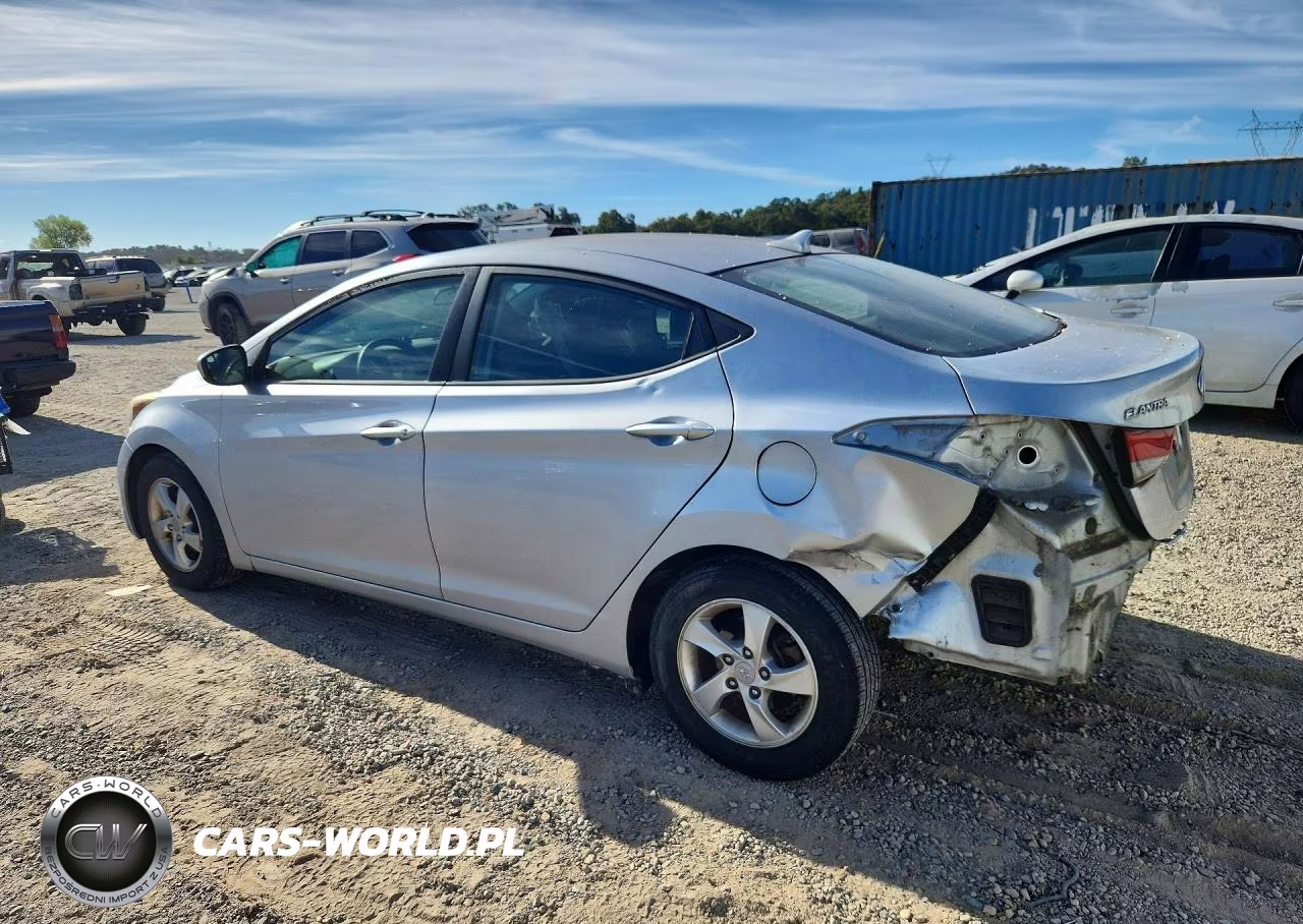 2014 Hyundai Elantra Se VIN:KMHDH4AE0EU191524 - 2