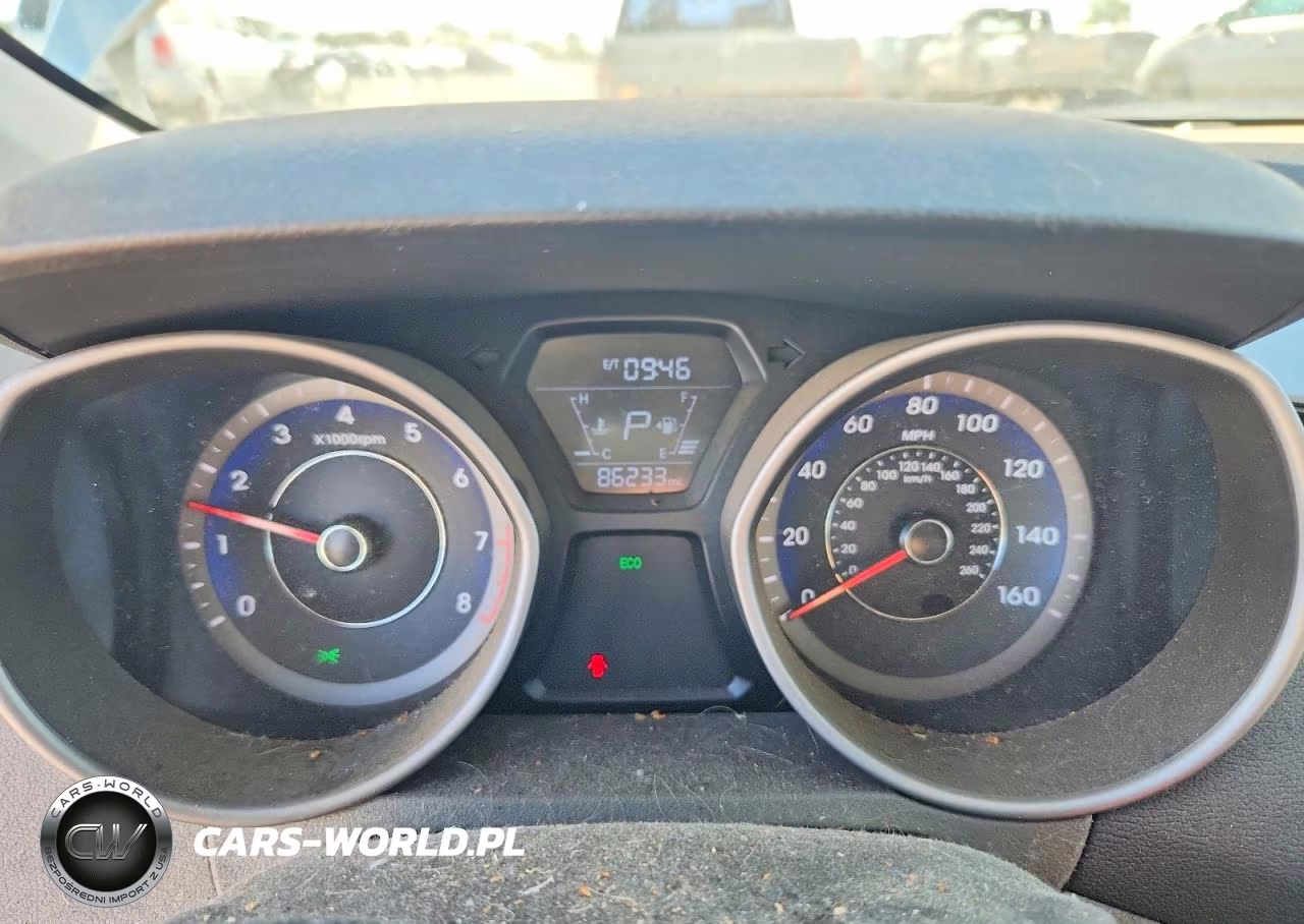 2014 Hyundai Elantra Se VIN:KMHDH4AE0EU191524 - 9