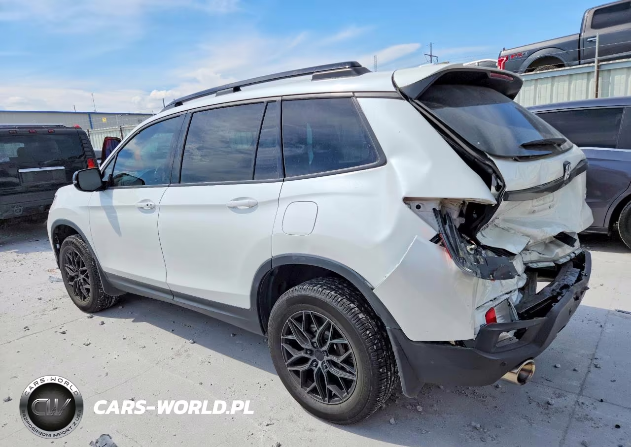 2022 Honda Passport Elite VIN:5FNYF8H05NB018362 - 2