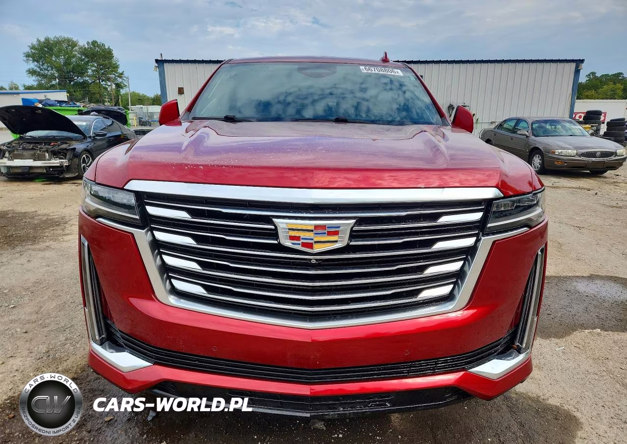 2022 Cadillac Escalade Esv Premium Luxury Platinum VIN:1GYS3MKL9NR237727 - 5