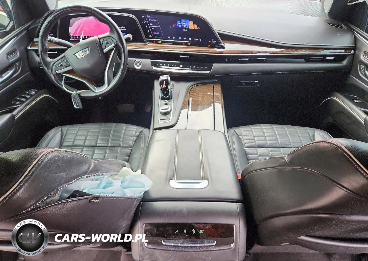 2022 Cadillac Escalade Esv Premium Luxury Platinum VIN:1GYS3MKL9NR237727 - 8