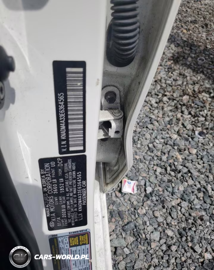 2014 Kia Rio Lx VIN:KNADM4A33E6364565 - 12