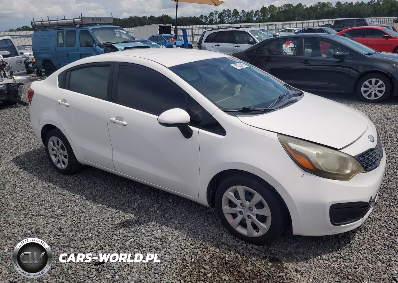 2014 Kia Rio Lx VIN:KNADM4A33E6364565 - 4